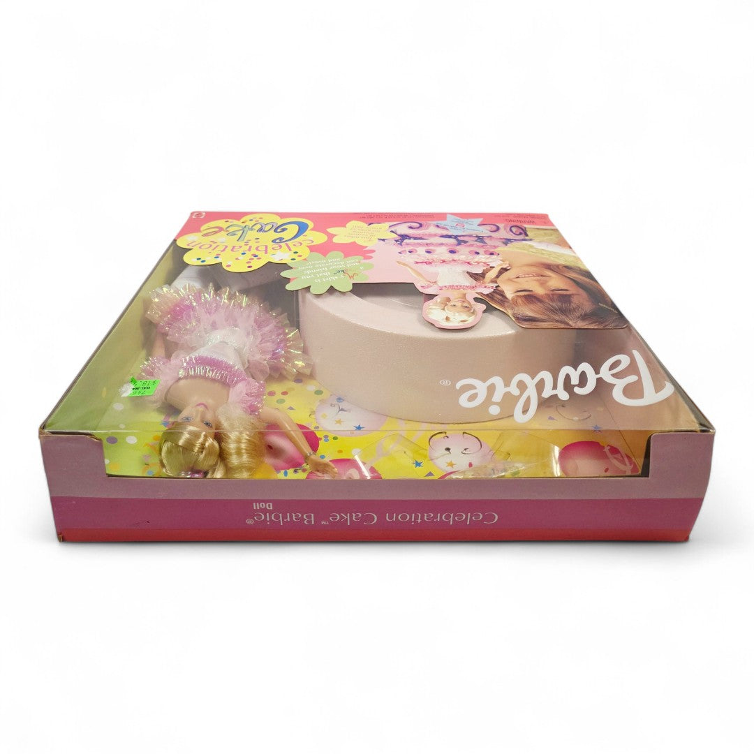 1999 Barbie Celebration Cake doll — Top view