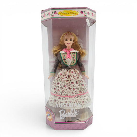 1999 Barbie Dolls of the World Austrian Front view