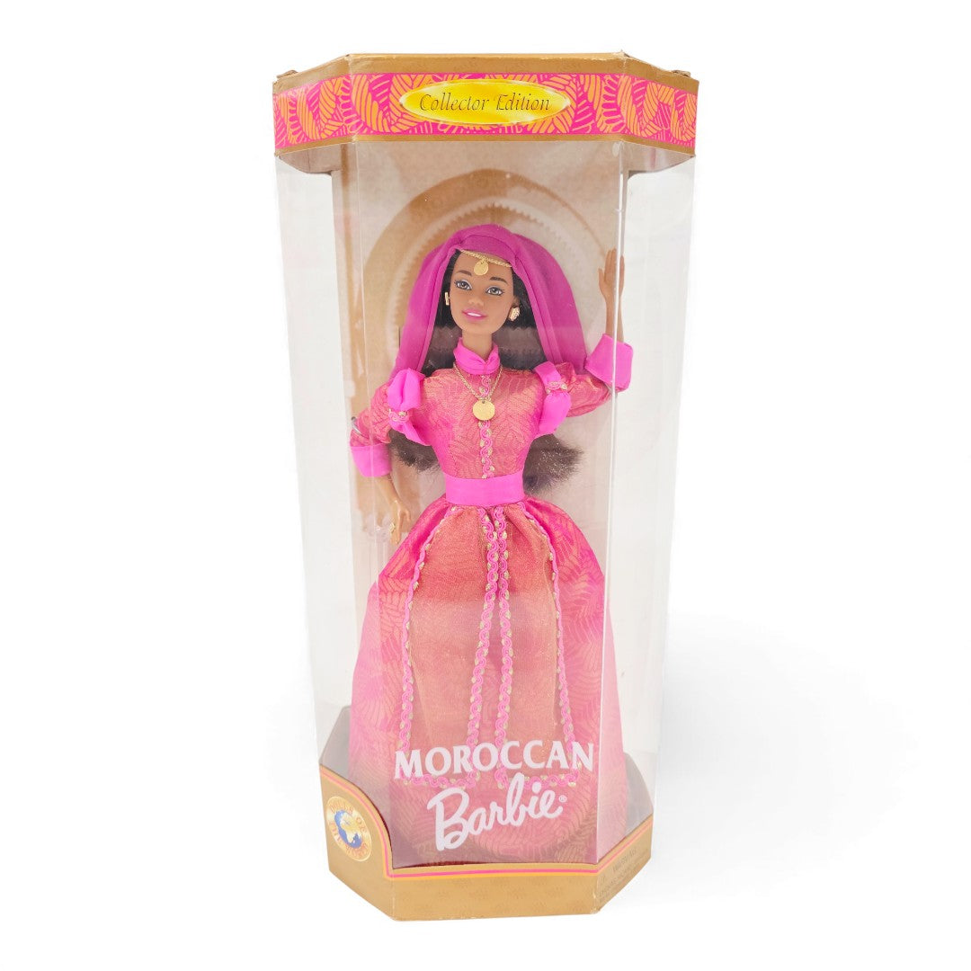 Vintage 1990s doll. Dolls of the World. Moroccan. Front view.