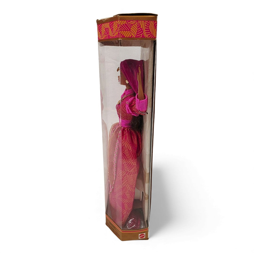 Vintage 1990s doll. Dolls of the World. Moroccan. Left view.
