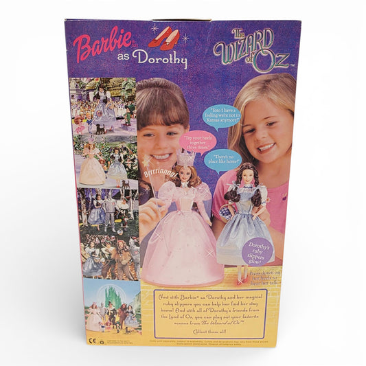 1999 Barbie The Wizard of Oz Dorothy doll — Back view