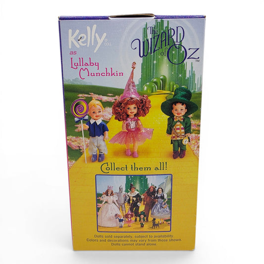 1999 Barbie The Wizard of Oz Kelly as Lullaby Munchkin doll — Back view