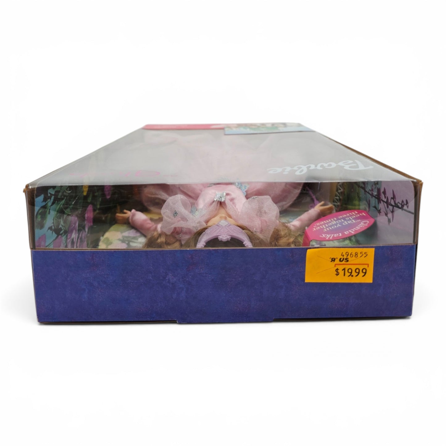 1999 Barbie Wizard of Oz Collection Barbie as Glinda doll — Top view