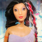 1999 Pocahontas My Favourite Fairytale Collection Pocahontas doll — Face close-up