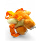 Vintage 1990s plush. Charmander. 30cm Plush Backpack. Back view.