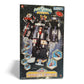 Vintage 1990s action figure playset. Lightspeed Rescue. Deluxe Supertrain Megazord. Rare. Back view.
