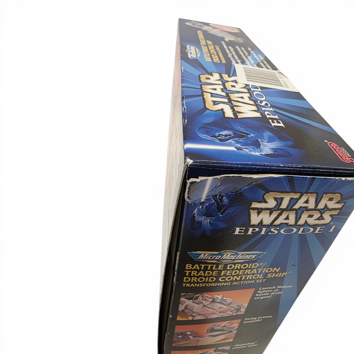 1999 Star Wars Micro Machines EP1 Trade Federation Control Ship action figure playset — Close-up 1