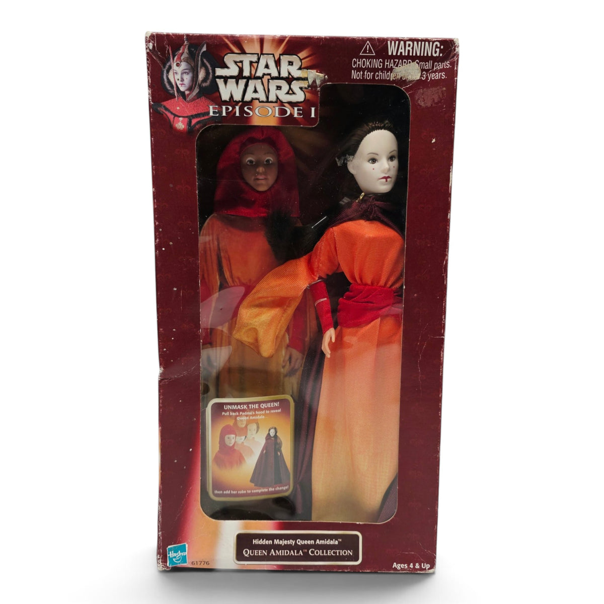 1999 Star Wars Queen Amidala Collection Queen Amidala Front view