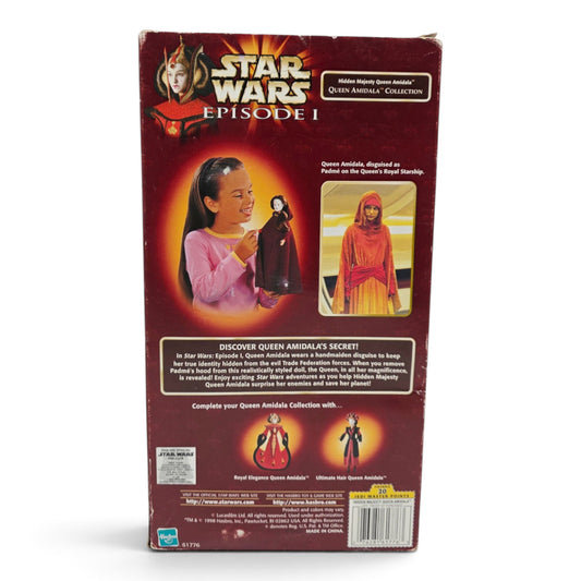 1999 Star Wars Queen Amidala Collection Queen Amidala Back view