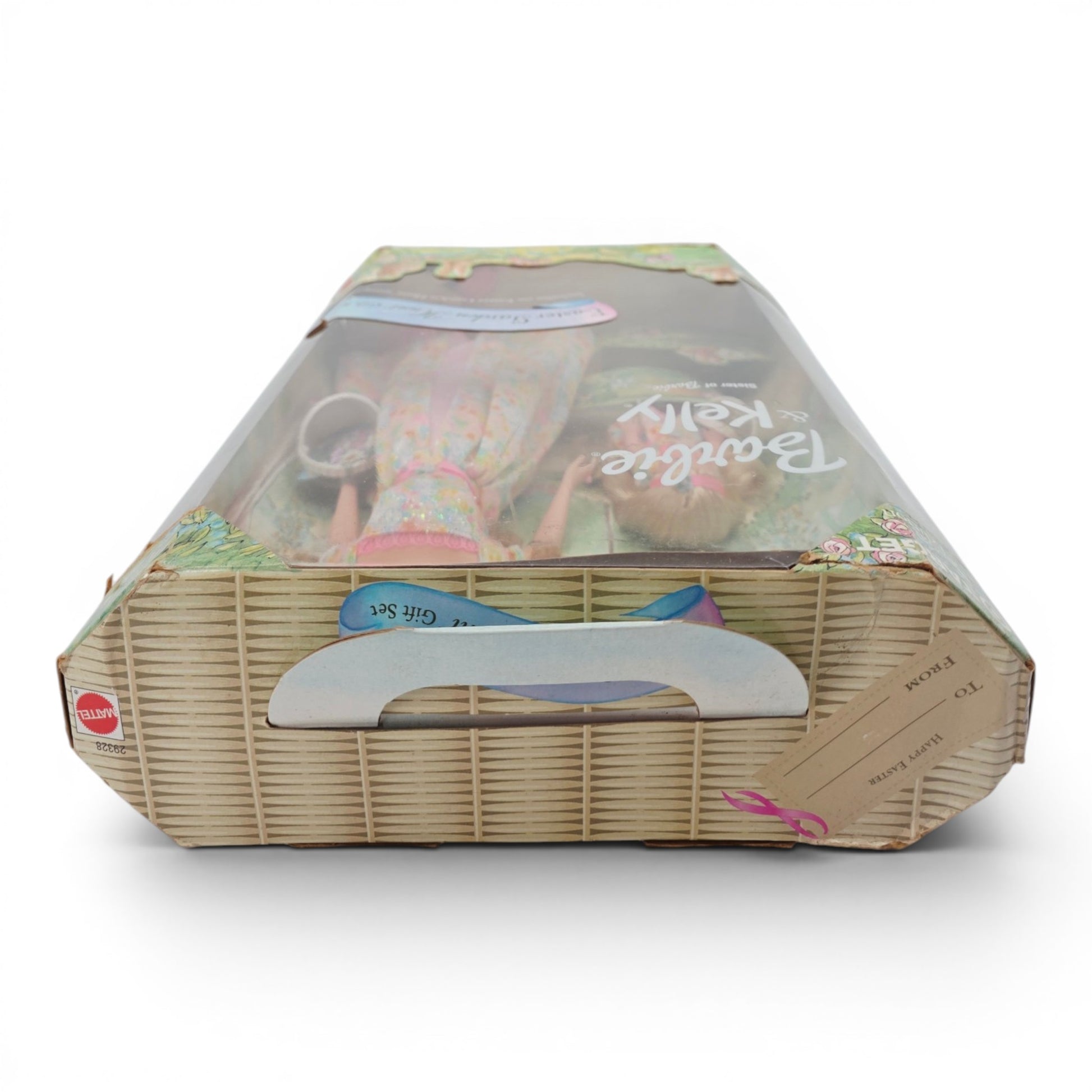 2000 Barbie Easter Garden Hunt Barbie, Kelly doll giftset — Top view