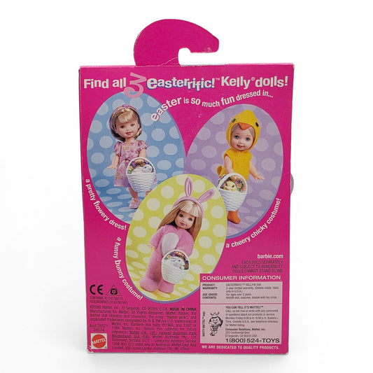 2000 Barbie Easterrific Kelly Cheery Chick doll — Back view