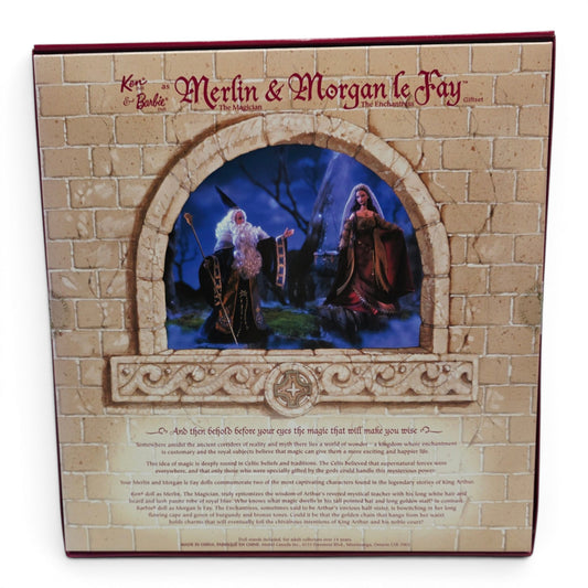 2000 Barbie Magic and Mystery Collection Merlin, Morgan le Fay Back view