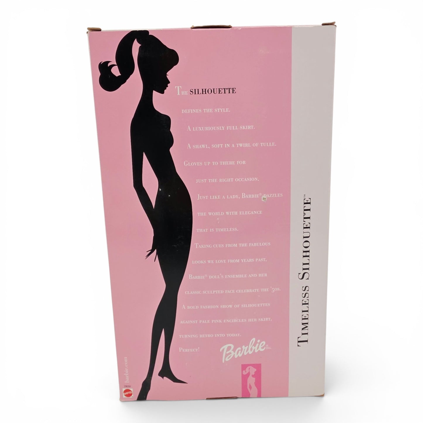 2000 Barbie Timeless Silhouette doll — Back view