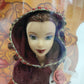 2000 Beauty and the Beast Enchanted Seasons Collection Belle doll — Face close-up