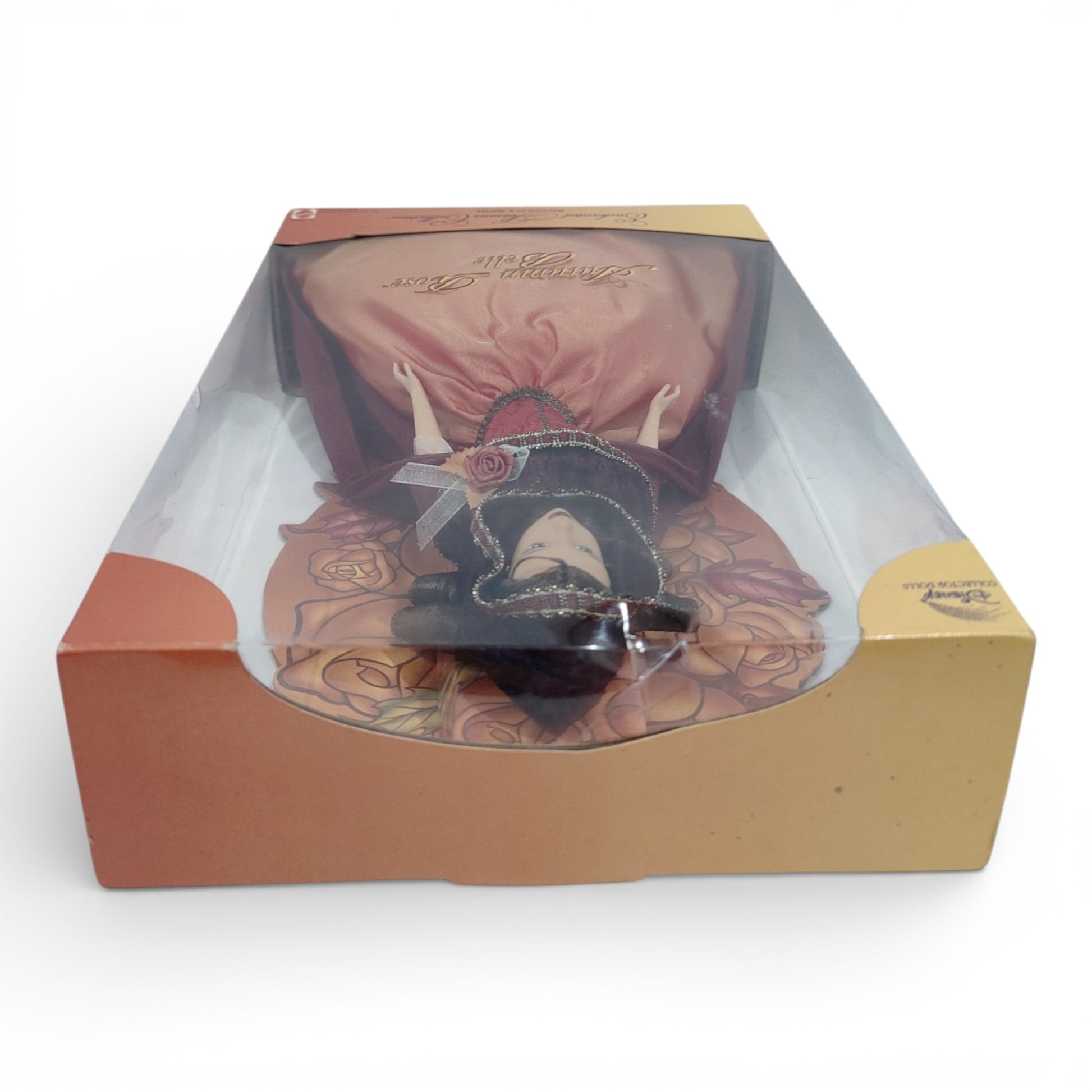 2000 Beauty and the Beast Enchanted Seasons Collection Belle doll — Top view