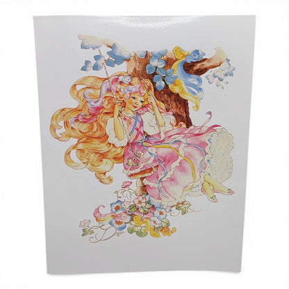 2000 – Lady Lovely Locks – Pick Your Fave Vinyl! 13cm – Stickers – NNT