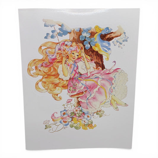 2000 – Lady Lovely Locks – Pick Your Fave Vinyl! 13cm – Stickers – NNT