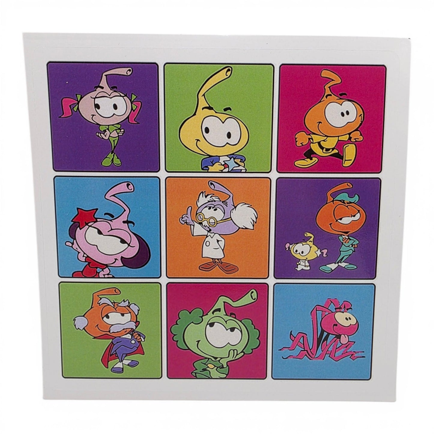 2000 – Snorks – Pick Your Fave Vinyl! 12.5cm x 12.5cm – Stickers – NNT