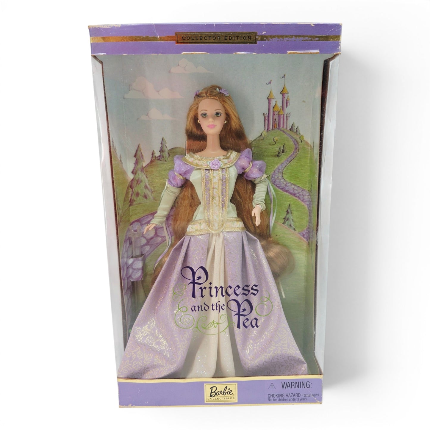 2001 Barbie Collector Edition Princess and the Pea doll — Front view
