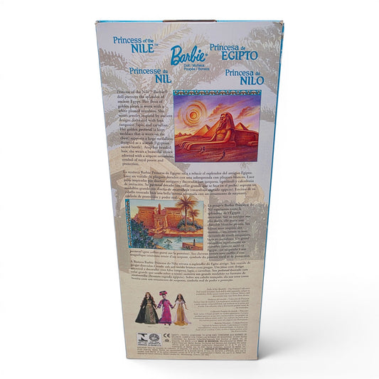 2001 Barbie Dolls of the World Princess of the Nile doll — Back view