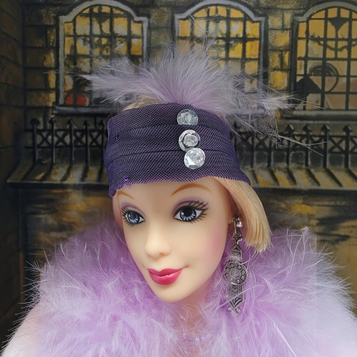 2001 Barbie Fashion Model Collection Dusk to Dawn Face view