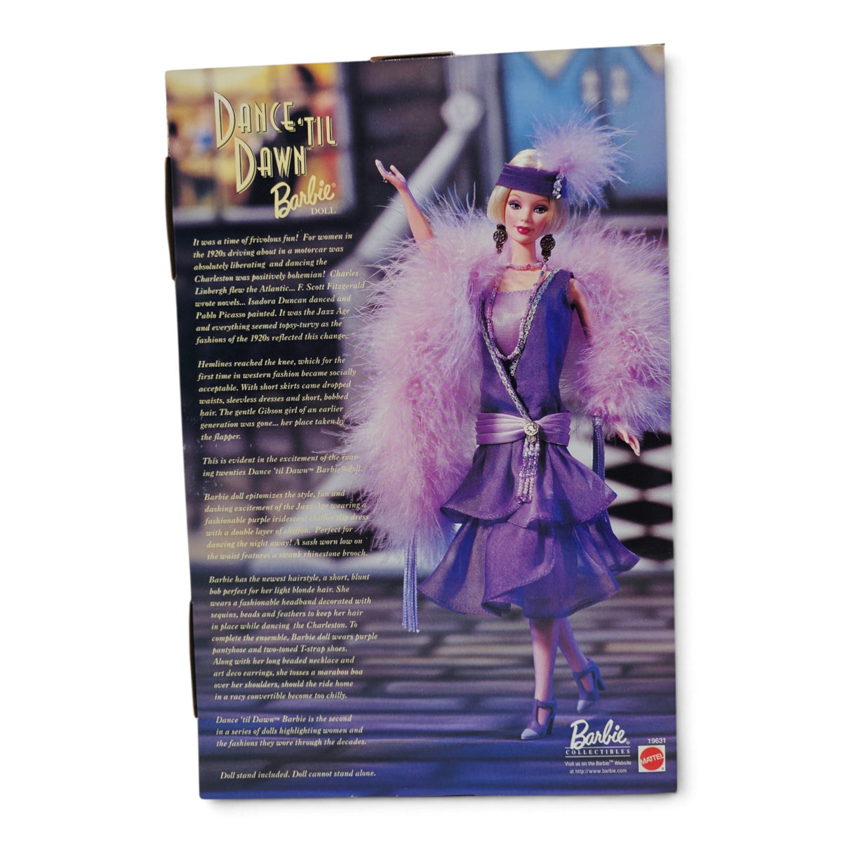 2001 Barbie Fashion Model Collection Dusk to Dawn Back view