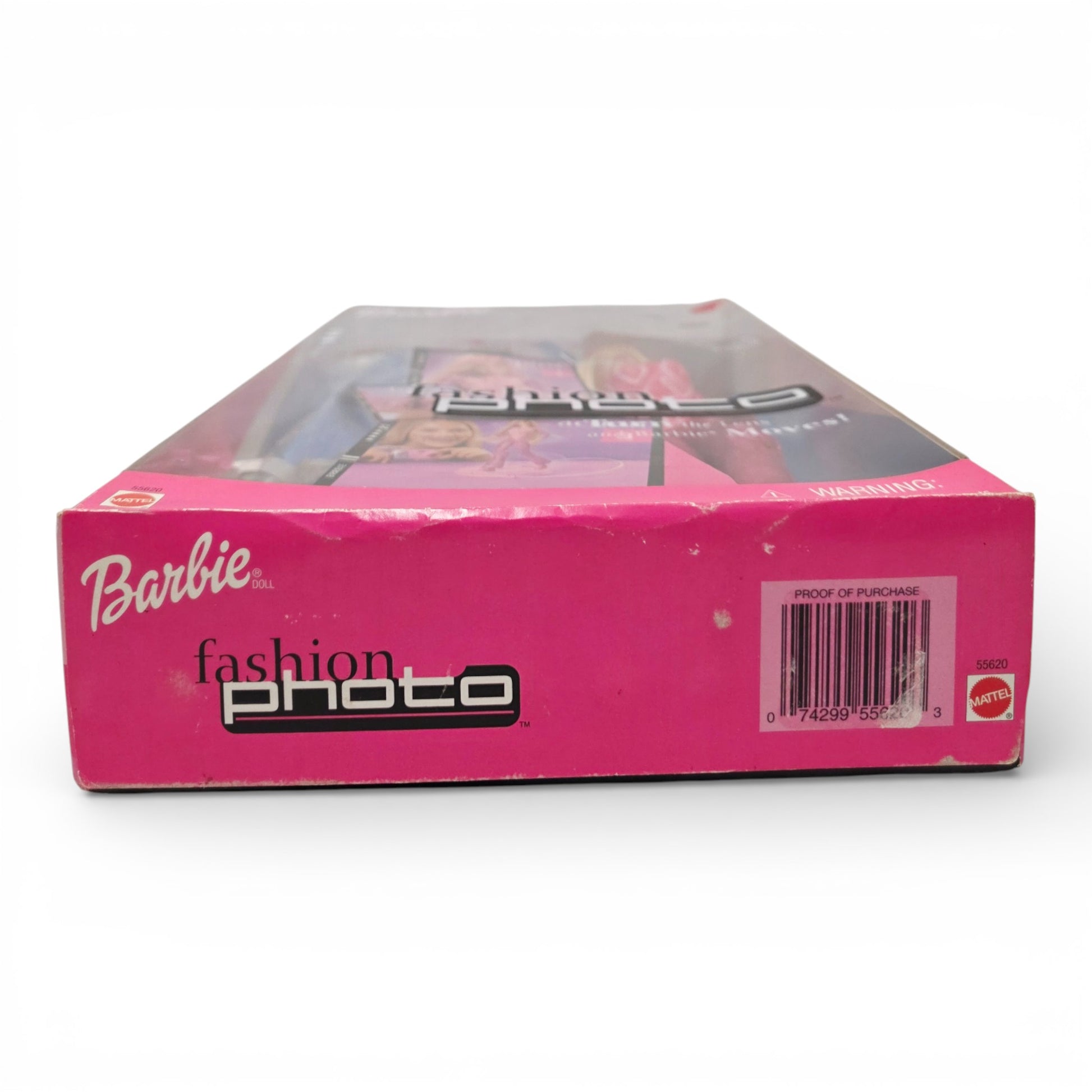 2001 Barbie Fashion Photo doll — Bottom view