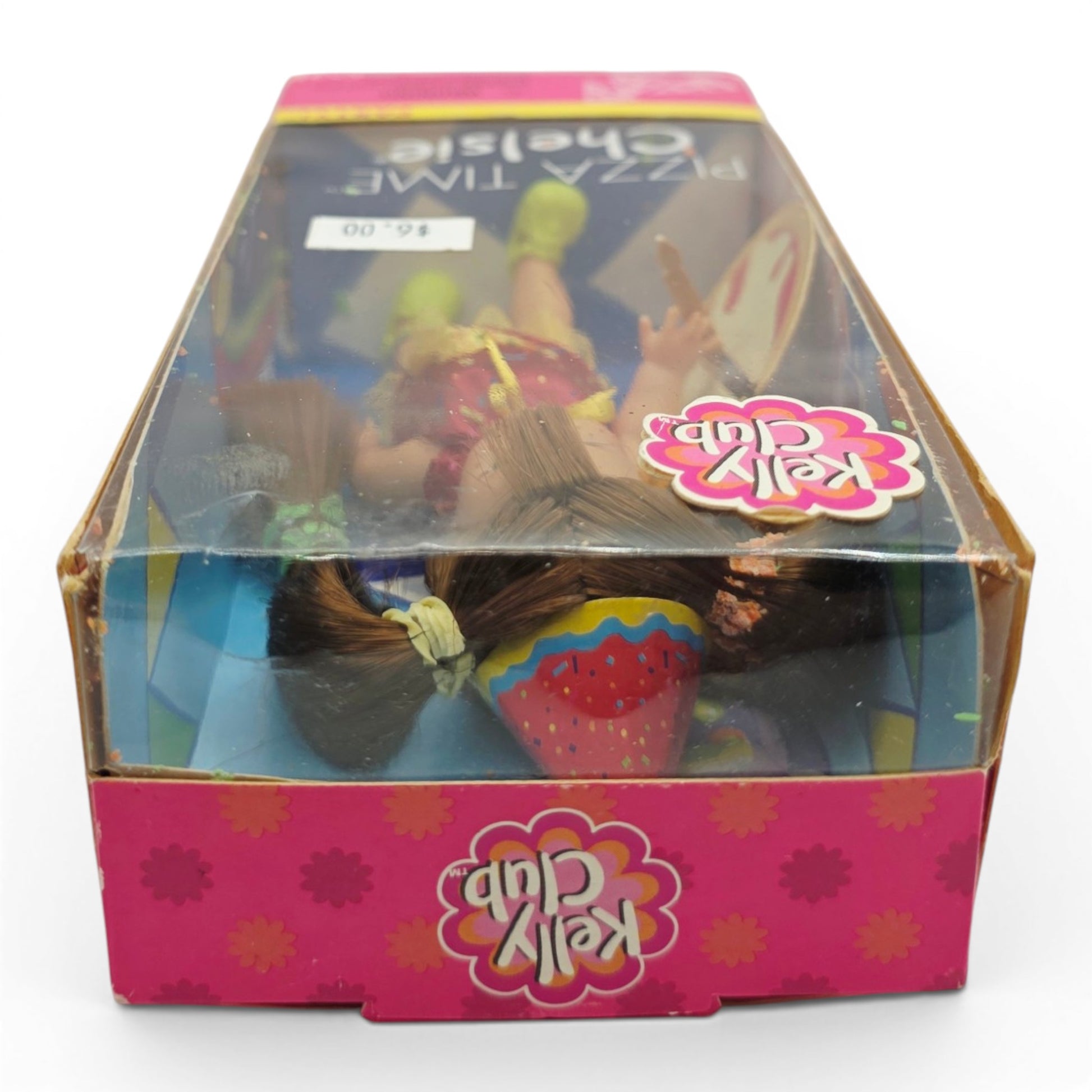 2001 Barbie Kelly Club Party Pizza Time Chelsie doll — Top view