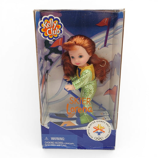 2001 Barbie Kelly Club Skier Lorena doll — Front view