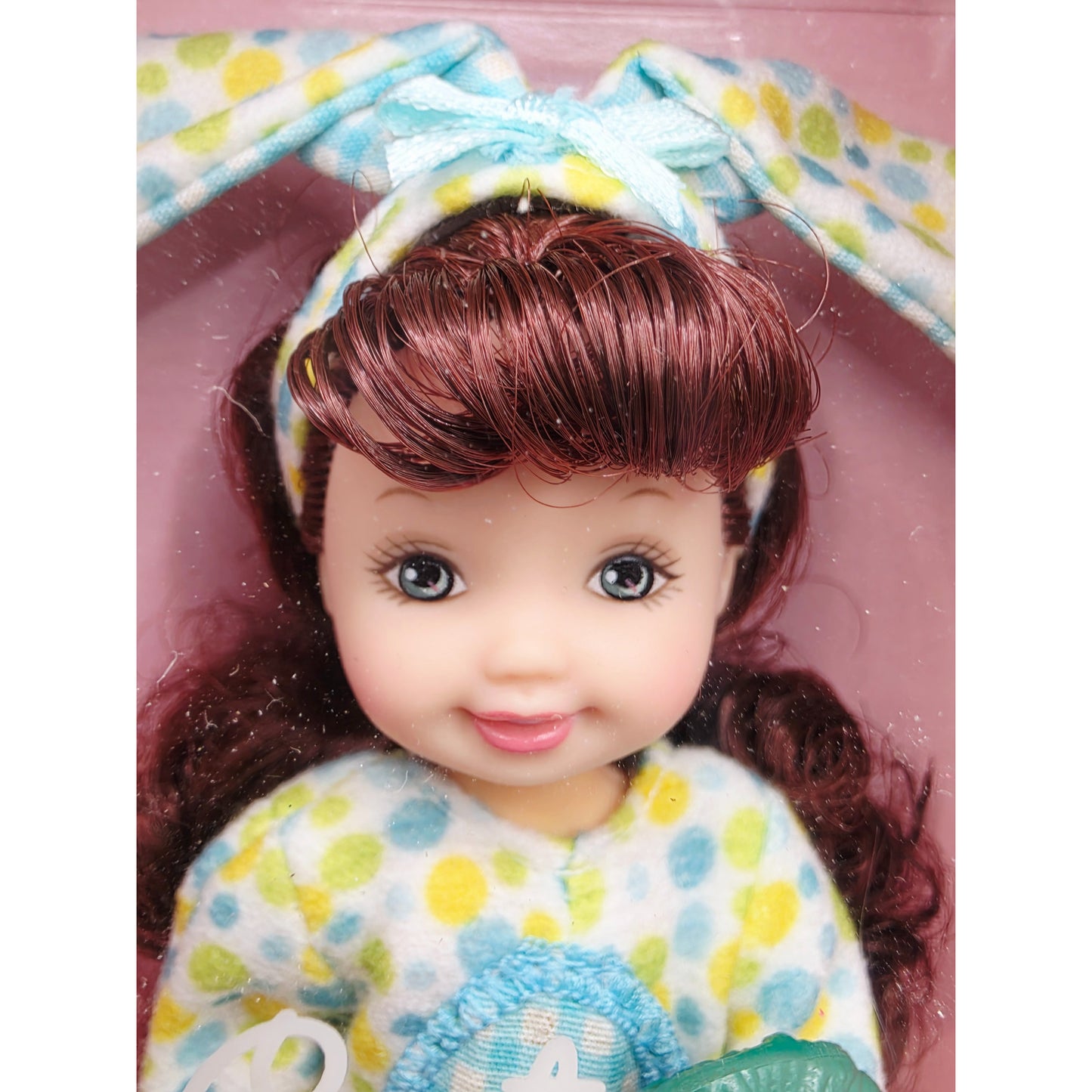 2002 Barbie Cute as a Bunny Melody doll — Face close-up