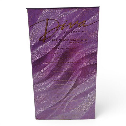 2002 Barbie Diva Collection All That Glitters Back view