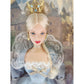 Vintage 2000s doll. Dolls of the World. Princess of the Danish Court. Face view.