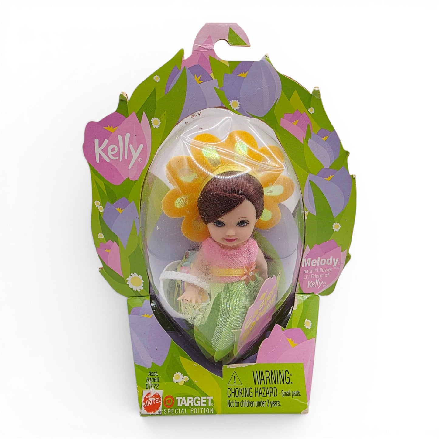 2002 Barbie Easter Garden Melody as a Lil Flower doll — Front view