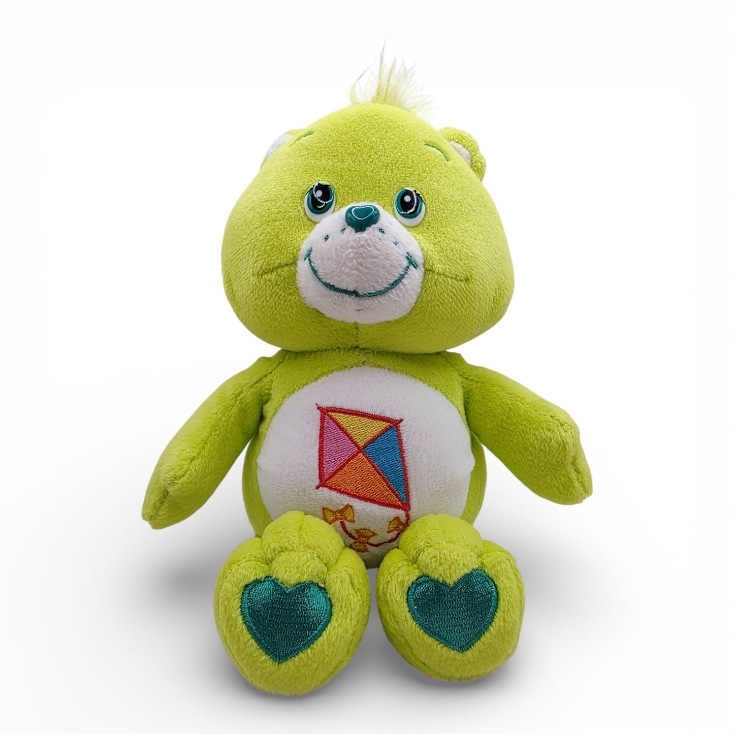 Vintage 2000s plush. Do-Your-Best Bear. 26cm Plush. Front view.