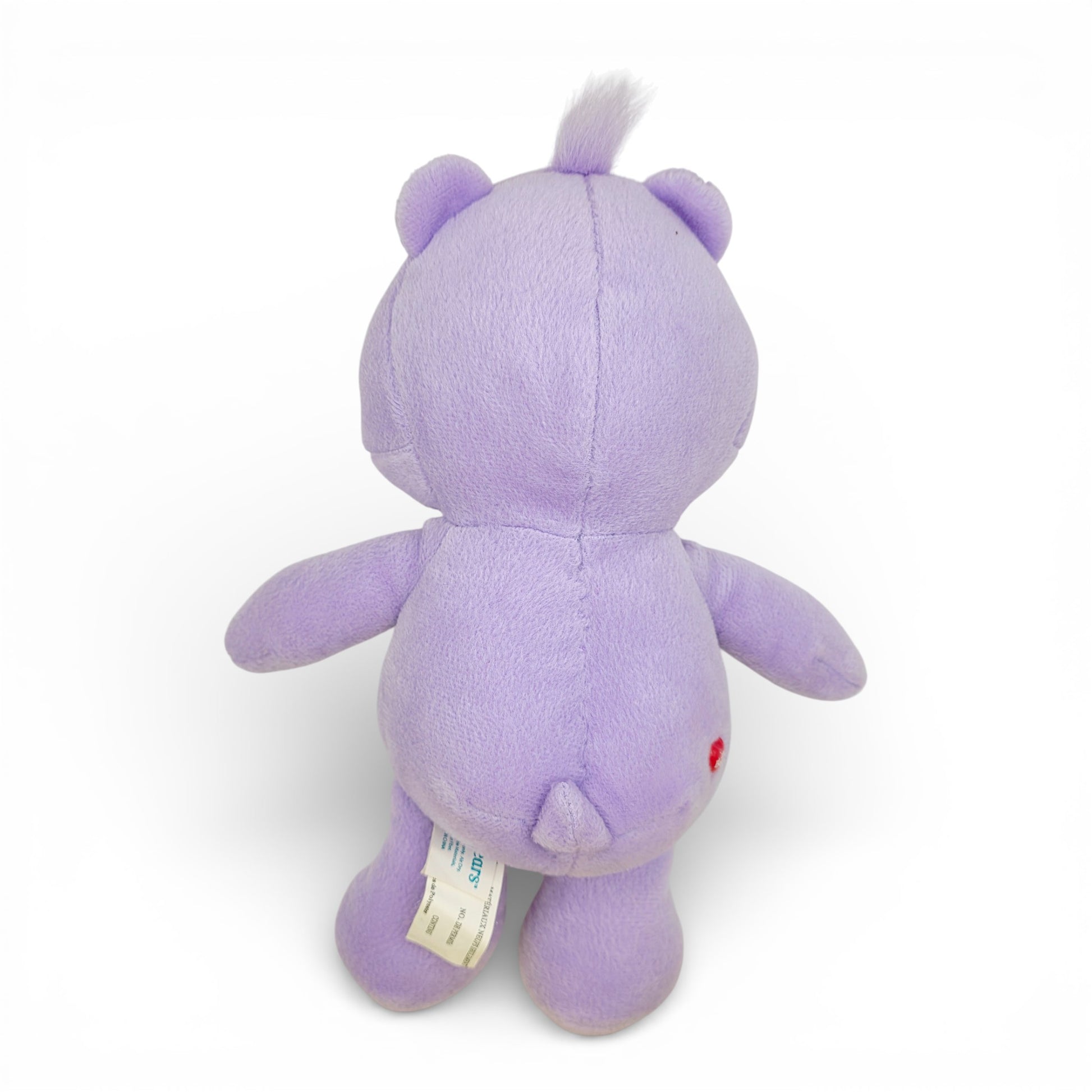 Vintage 2000s plush. Harmony Bear. 26cm Plush. Back view.