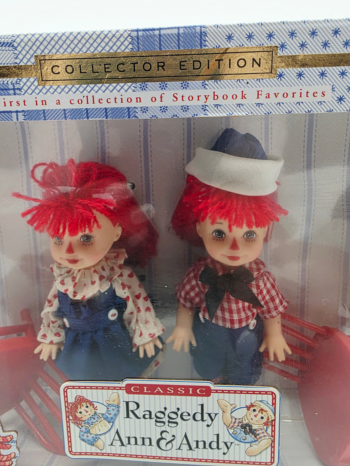 2002 Kelly Storybook Favorites Raggedy Ann Face view