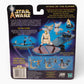 Vintage 2000s action figure playset. Attack of the Clones. Obi-Wan Kenobi. Back view.