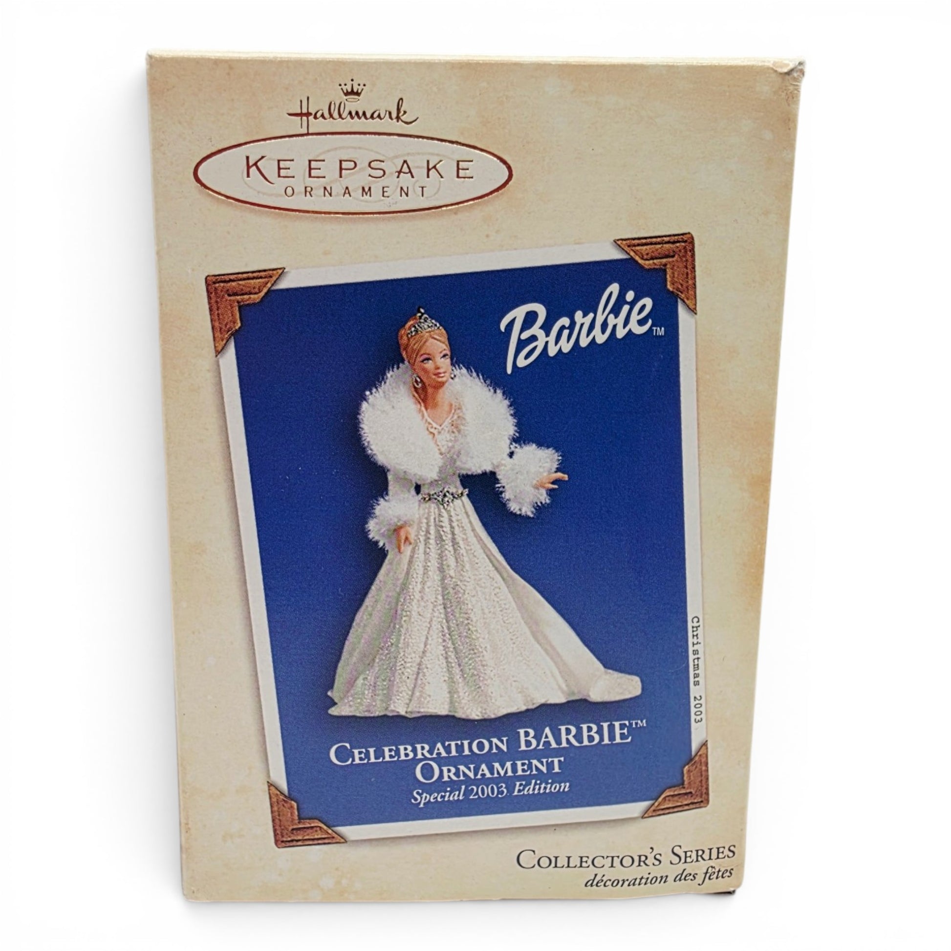 2003 Barbie Celebration Series 2003 Ornament home decor — Front view