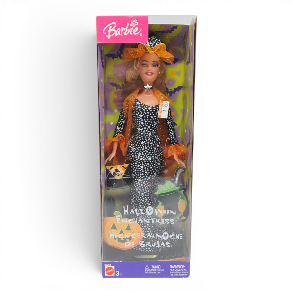 2003 Barbie Halloween Series Halloween Enchantress Front view