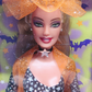 2003 Barbie Halloween Series Halloween Enchantress Face view
