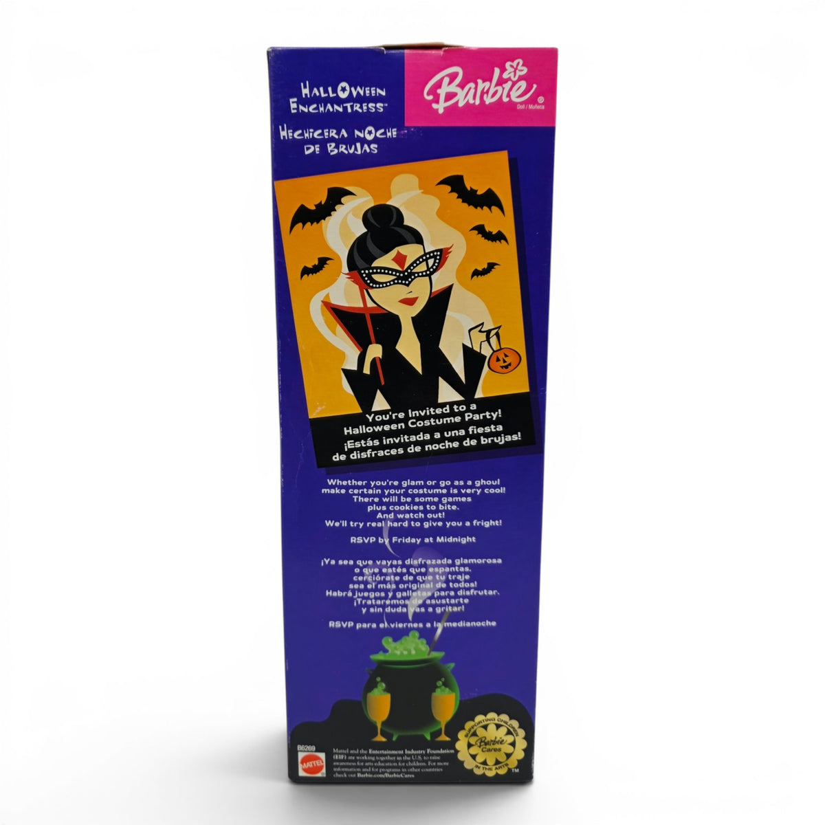 2003 Barbie Halloween Series Halloween Enchantress Back view
