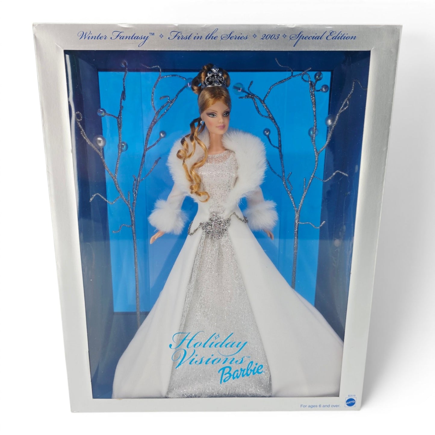 2003 Barbie Holiday Visions Winter Fantasy doll — Front view
