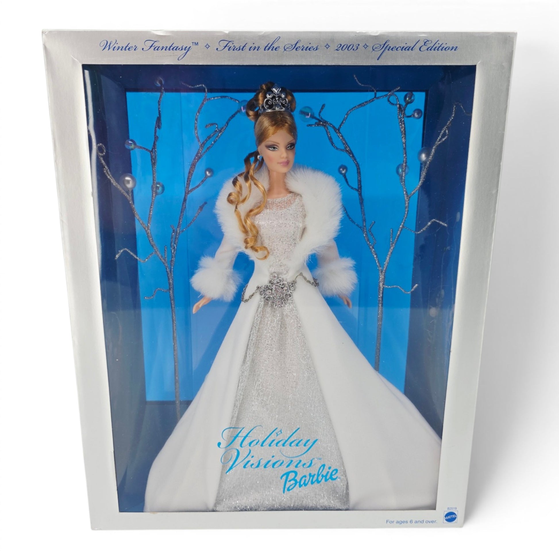 2003 Barbie Holiday Visions Winter Fantasy doll — Front view