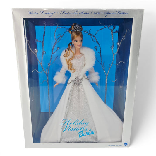 2003 Barbie Holiday Visions Winter Fantasy doll — Front view