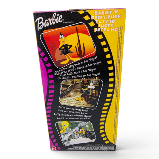 2003 Barbie Looney Tunes Daffy Duck doll — Back view