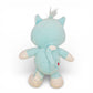 Vintage 2000s plush. Proud Heart Cat. 26cm Plush. Back view.