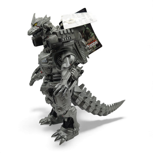 Vintage 2000s action figure. Movie Monster Series. Mechagodzilla. High Mobility Type. Left view.