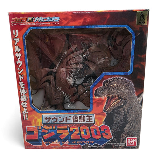 Vintage 2000s action figure. Sound Monster King. Rare!. Front view.