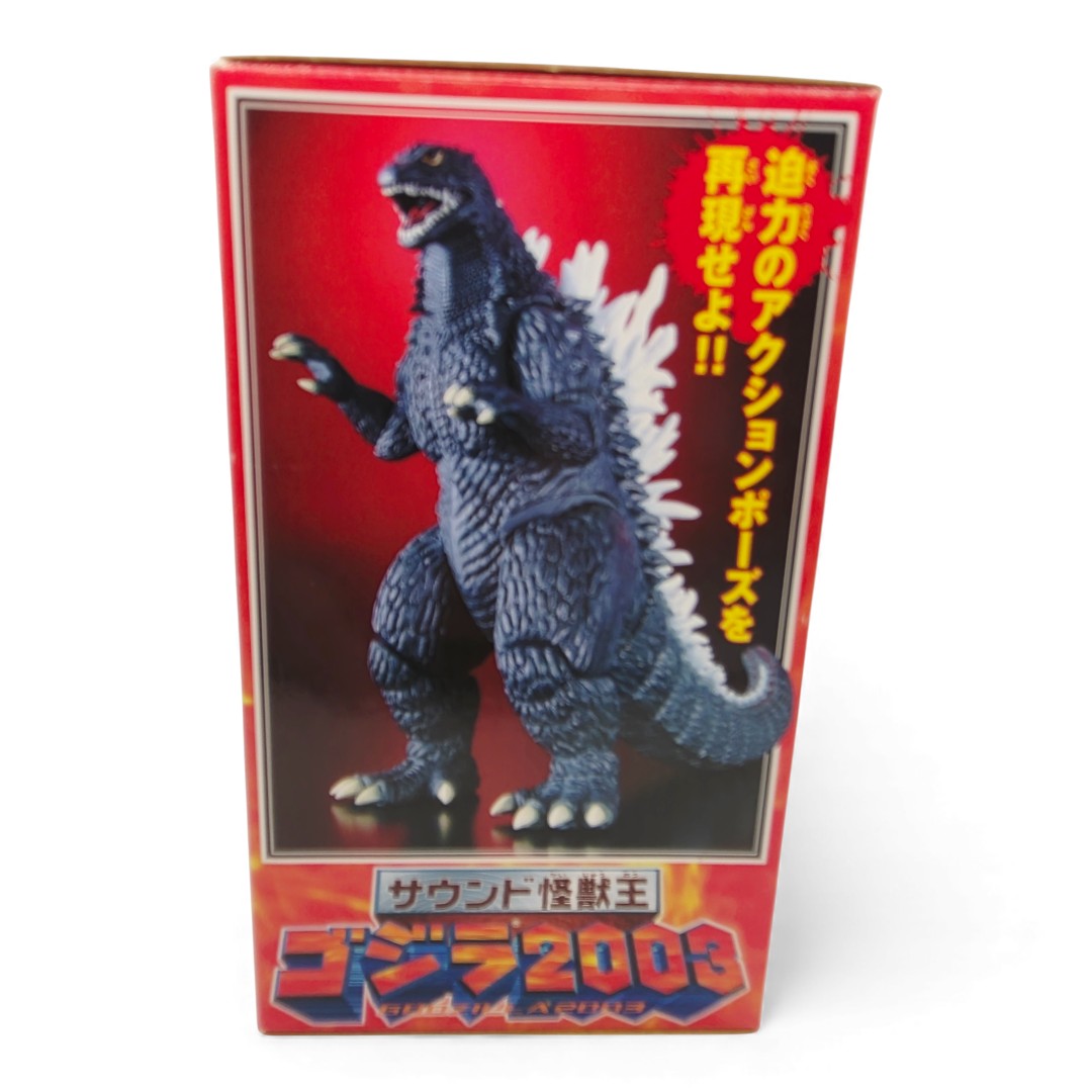 Vintage 2000s action figure. Sound Monster King. Rare!. Left view.