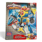 Vintage 2000s action figure playset. Ninja Storm. Storm Megazord. Front view.